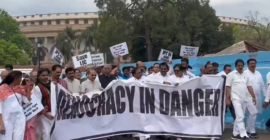opposition protest