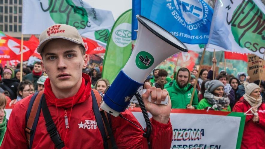 Brussels protest
