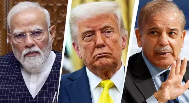 Modi Shahbaz Trump ceasefire