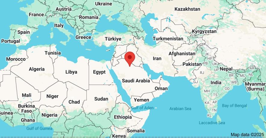 West Asia map