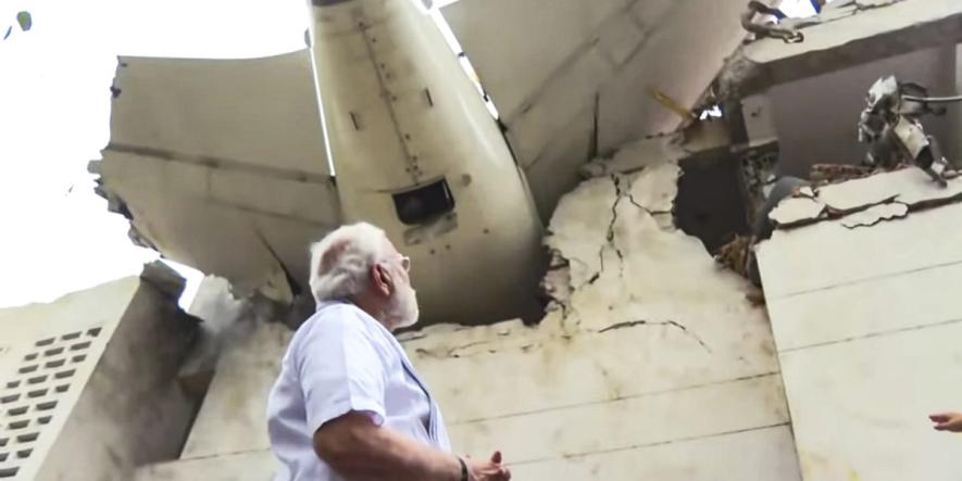 plane crash and MODI