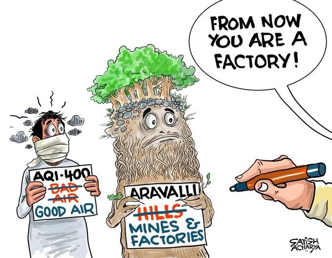 ARAVALLI CARTOON