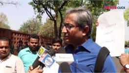 journalists protest 