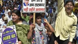 atrocities on SC/ST in MP and Rajasthan