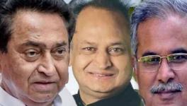 कमलनाथ, अशोक गहलोत और भूपेश बघेल (बाएं से दाएं)