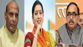 राजनाथ सिंह, स्मृति ईरानी, महेंद्र नाथ पांडेय