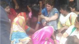 Priyanka Gandhi in sonbhadra