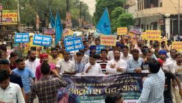 मेरठ में सफाई कर्मचारियों का प्रदर्शन
