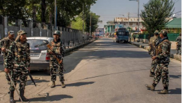 Restriction in kashmir