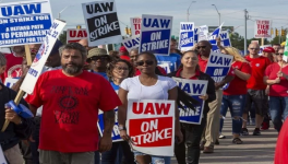 workers protest