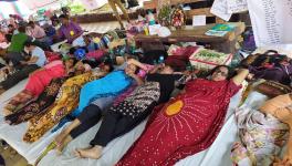 Para teacher's protest