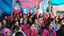 aanganbadi dharna in doon