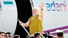 modi adani flight