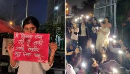 डीयू : हॉस्टल की छात्राओं का प्रदर्शन 21 दिन से जारी