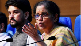 Nirmala Sitharaman and Anurag Thakur