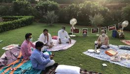 विपक्ष का राज्यसभा की कार्यवाही के बहिष्कार का फैसला, निलंबित सांसदों का धरना खत्म