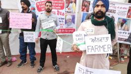 Farmers protest