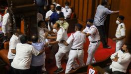 कर्नाटक विधान परिषद में जमकर हंगामा