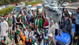 किसानों ने नोएडा-दिल्ली मार्ग पर चिल्ला बॉर्डर को अवरुद्ध किया