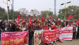 देशभर में मज़दूरों का ज़िला मुख्यालयों पर हल्ला बोला