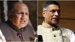 प्रताप भानु मेहता (बाएं) और अरविंद सुब्रमण्यम दाएं)