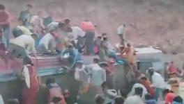मध्य प्रदेश : दिल्ली से घर लौट रहे प्रवासी मजदूरों से भरी बस पलटी, दो की मौत, आठ घायल