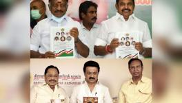 AIADMK और DMK ने जो वायदे किये हैं उनका सरकारी ख़जाने पर बोझ आएगा 45,000 करोड़ से लेकर 50,000 करोड़ प्रति वर्ष, जो बजट का 1/6 हिस्सा है।
