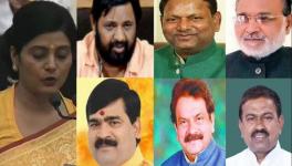 यूपी से केंद्रीय मंत्रिमंडल में शामिल हुए नेता। 