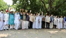 राहुल समेत कई विपक्षी नेताओं ने ‘किसान संसद’ पहुंचकर जताया समर्थन