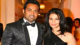 Leander Paes and Rhea Pillai
