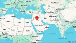 West Asia map