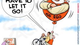 modi cartoon