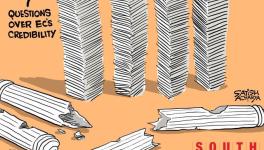 ECI VOTE CARTOON