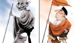 GANDHI AND RSS