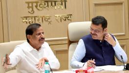 Ganesh Naik and Devendra Fadnavis