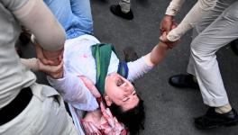 students protest jantar mantar